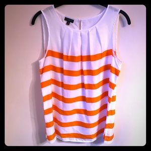 TALBOTS 8 Petite sleeveless blouse